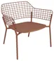 emu 617 Lyze Lounge w/ Aluminum Seat & Stainless Steel Back - Outdoor/Indoor 1 image