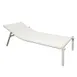 emu 727 Terramare Outdoor Chaise w/ Textilene Fabric, Aluminum Frame 1 image