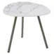 emu 735 Terramare Triangular Side Table, 19" x 19" x 15-1/2"H - Indoor/Outdoor, Ceramic Top 1 image