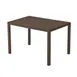 emu 854 Nova Rectangular Outdoor Stacking Table - 48" x 32", Solid Steel Top 1 image