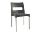 emu 9008 Olly Outdoor Stacking Side Chair - Polypropylene Back & Seat 1 image
