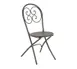 emu 924 Pigalle Folding Side Chair w/ Steel Back & Seat- Outdoor/Indoor 1 image