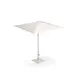 emu 980FG-WT 6 1/2 ft Square Top Shade Umbrella - Anodized Aluminum Pole 1 image