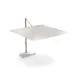 emu 981FG-WT Shade Cantilever Umbrella, 10 ft., square top - 5-1/2" dia. Side Post 1 image