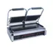 Serv-Ware EPG-200GF Single Sandwich Panini Grill w/ 18" x 9" Grooved & Smooth Plates, 120V 1 image