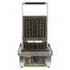 Equipex GES10/1 Single Brussels Waffle Baker w/ Cast Iron Grids, 1750W 4 image