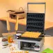 Equipex GES23/1 Sodir-Roller Grill Waffle Baker, Electric, Single 1 image