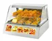 Equipex HOT 200 32" Countertop Sodir Roller Grill Heated Display Case 1 image