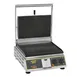 Equipex PANINI PREMIUM/1 16" Single Panini Press w/ Timer, Cast Iron Grooved Plates,120V 1 image