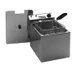 Equipex RF8SP Full Pot Countertop Electric Roller Grill Fryer w/ 15 lbs Capacity, 1 Basket, Night Cover 1 image