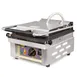Equipex SAVOY 13" Single Commercial Panini Press w/ Cast Iron Grooved Plates, 120V 2 image