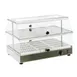 Equipex WD-200 24" Full Service Countertop Sodir-Roller Grill Gonagain Display Warmer, 2 Shelves 1 image