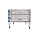 Bakers Pride ER-2-12-3836 55" Electric Bake/Roast 2-Deck Oven w/ Infinite Controls, 140°F - 550°F 1 image