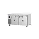 Everest ETRF2 59" Undercounter/Worktop Dual Temperature Refrigerator/Freezer w/ 2 Doors, 9 (R) & 9 (F) cu. ft. 1 image