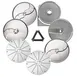 Eurodib 650114 Dito Sama 7 Disc Package w/ Grating, Slicing, & Shredding Discs 1 image