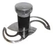 Eurodib 653299 Dito Sama Serrated Blade Rotor for 12.2 qt. Cutter Mixer 1 image