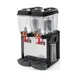 Eurodib CD2J110 Cofrimell Juice Dispenser with Double 3 Gal Polycarbonate Bowl 1 image