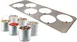 Eurodib 0006100012R00 Nemox Gourmet Pro, (1) Insert 5.6" dia x 5.6"H Anodized Aluminum Bowls 1 image