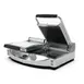 Eurodib SAP020PR 24" Double Panini Sandwich Grill w/ Glass-Ceramic Grooved & Smooth Plates, 240V 1 image