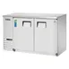 Everest EBB48-SS 49" Two Section Back Bar Cooler with Solid Door, 14.0 cu. ft. 1 image