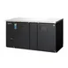 Everest EBB69-24 68" Two Section Back Bar Cooler with Solid Door, 20.0 cu. ft. 1 image