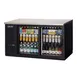 Everest EBB69G-SD 68" Two Section Back Bar Cooler with Glass Door, 20.0 cu. ft. 1 image