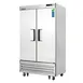 Everest EBNR2 39" 2-Section Reach-In Refrigerator w/ 2 Solid Full Door, Bottom Mount, Stainless Steel, 33 cu. ft. 1 image