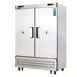 Everest EBRF2 54" 2-Section Reach-In Refrigerator Freezer Combo w/ 2 Solid Doors, Bottom Mount 1 image