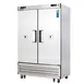 Everest EBSRF2 49" 2 Section Reach-In Refrigerator Freezer Combo w/ 2 Solid Doors, Bottom Mount 1 image