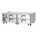 Everest ECB72D4 72" 2- Section Refrigerated Chef Base w/ Heavy Duty 4 Drawers 1 image