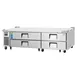 Everest ECB82-84D4 84" 2- Section Refrigerated Chef Base w/ Heavy Duty 4 Drawers 1 image