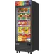 Everest Refrigeration EMGF23B 29" 1 Glass Door Freezer Merchandiser in Black, 23 cu. ft. 1 image