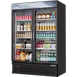Everest EMSGR48B 53" Two Doors Merchandiser Refrigerator in Black, 50 cu. ft. 1 image