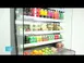 Everest EOMH-72-W-35-S 73" Horizontal Open Air Merchandiser in White, Deck Only, Open Curved, 11.4 cu. ft. 3 image