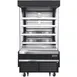 Everest EOMV-36-B-28-T 37" Vertical Open Air Merchandiser in Black, High Profile, 4 Shelves, 12.8 cu. ft. 1 image
