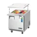 Everest EOTP1 27" One Section Mega Top Sandwich/Salad Prep Table w/ 1 Door, 12 Pans 1 image