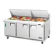 Everest EPBR3 71" Three Section Mega Top Sandwich/Salad Prep Table w/ 3 Doors, 30 Pans 1 image