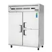 Everest ESWQ3 59" 2-Section Reach-In Refrigerator Freezer Combo, 1 Full /2 Half Solid Doors, 39 (R) & 13 (F) cu. ft. 1 image