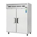 Everest ESWRF2 59" 2-Section Reach-In Refrigerator Freezer Combo w/ 2 Solid Doors, Top Mount 1 image
