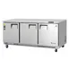 Everest Refrigeration ETBF3 71" 3-Door Front Breathing Worktop Freezer, Stainless Steel, 22.0 cu. ft. 1 image