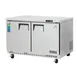Everest ETBR2 48" 2-Door Undercounter Refrigerator, Stainless Steel, Front Breathing, 14 cu. ft. 1 image