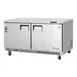 Everest Refrigeration ETBWF2 59" 2-Door Undercounter Freezer, Stainless Steel, Front Breathing, 18 cu. ft. 1 image