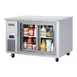 Everest ETGSR2 47" Two Section Undercounter Refrigerator w/ 2 Sliding Glass Doors, 13 cu. ft. 1 image