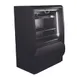 Excellence AC-2HC  25" Vertical Air Curtain Open Merchandiser in Black, 1 Shelf, Solid Sides, 2.4 cu. ft. 1 image