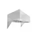 HoodMart 0648HB 6 FT Restaurant Exhaust Hood (Hood Only), 6' x 48", Type 1 1 image