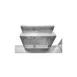 HoodMart EXH008PSP 8 FT Restaurant Hood System w/ PSP Makeup-Air, 18 Gauge 430 SS 3 image