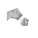 Hoodmart EXSS009C 9' x 30" Concession Trailer Hood System, Constructed w/ 18 Gauge 430 SS 1 image