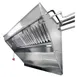 Hoodmart LBOX-AV6C-AF 6' X 40" Integrated Exhaust Hood & Fan System w/ Fire Suppression   1 image