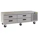 Delfield F2975CP 75" 2-Section Low Profile Refrigerated Chef Base w/ 4 Drawers 1 image