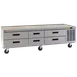 Delfield F2996CP 96" 3-Section Low Profile Refrigerated Chef Base w/ 6 Drawers 1 image